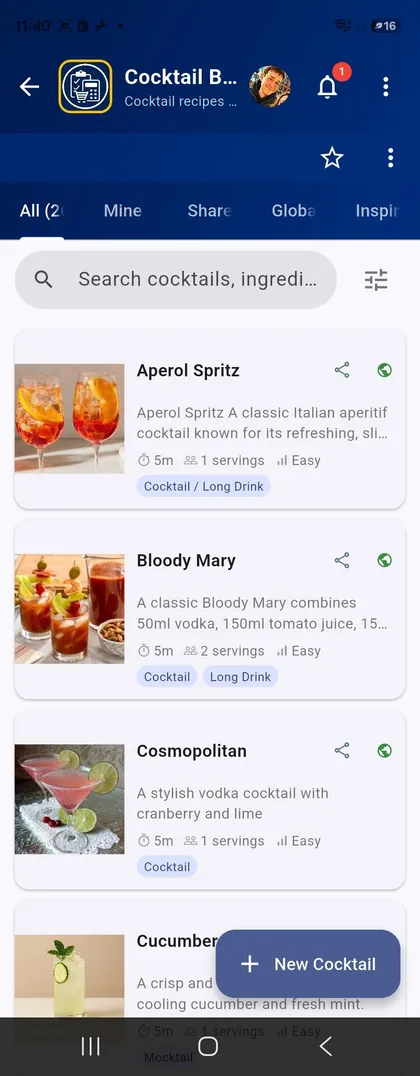 Cocktails